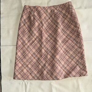 Ann Taylor LOFT Pink Skirt Petite Zero